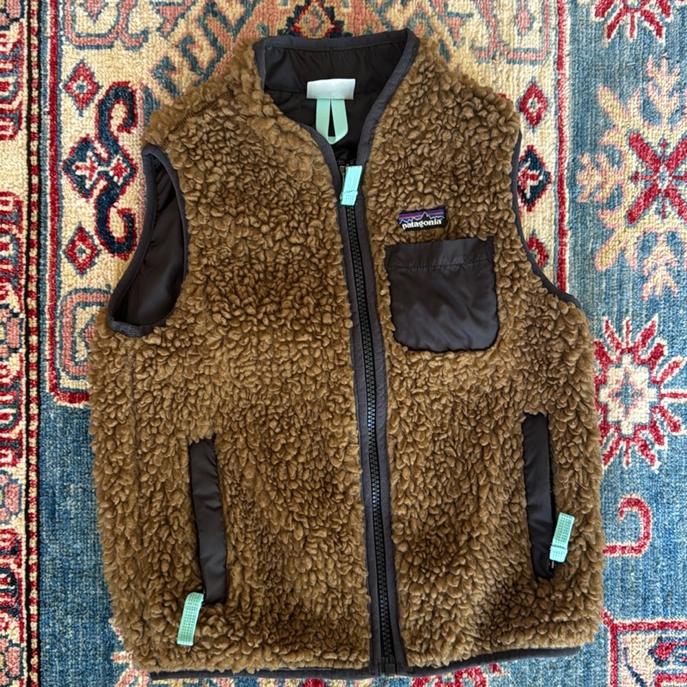 Patagonia retro fleece vest EUC Size 5T Unisex